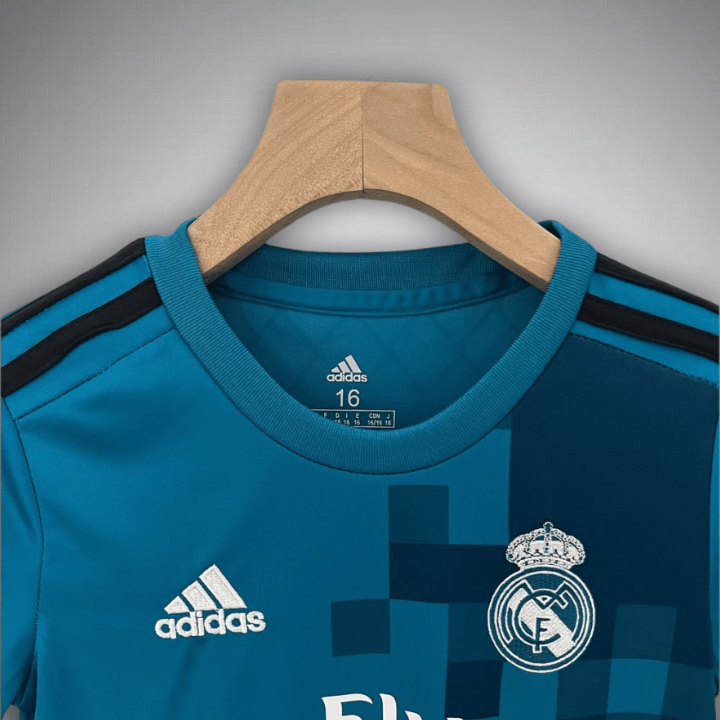 17/18 Real Madrid Third Premium Kids Size Kit - FutKulture