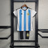 2022 Argentina Home Football Shirt Kids Size
