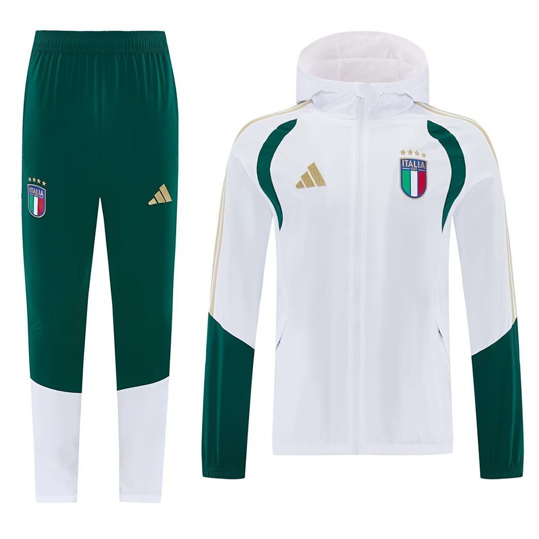 Italy Green and White Tracksuit