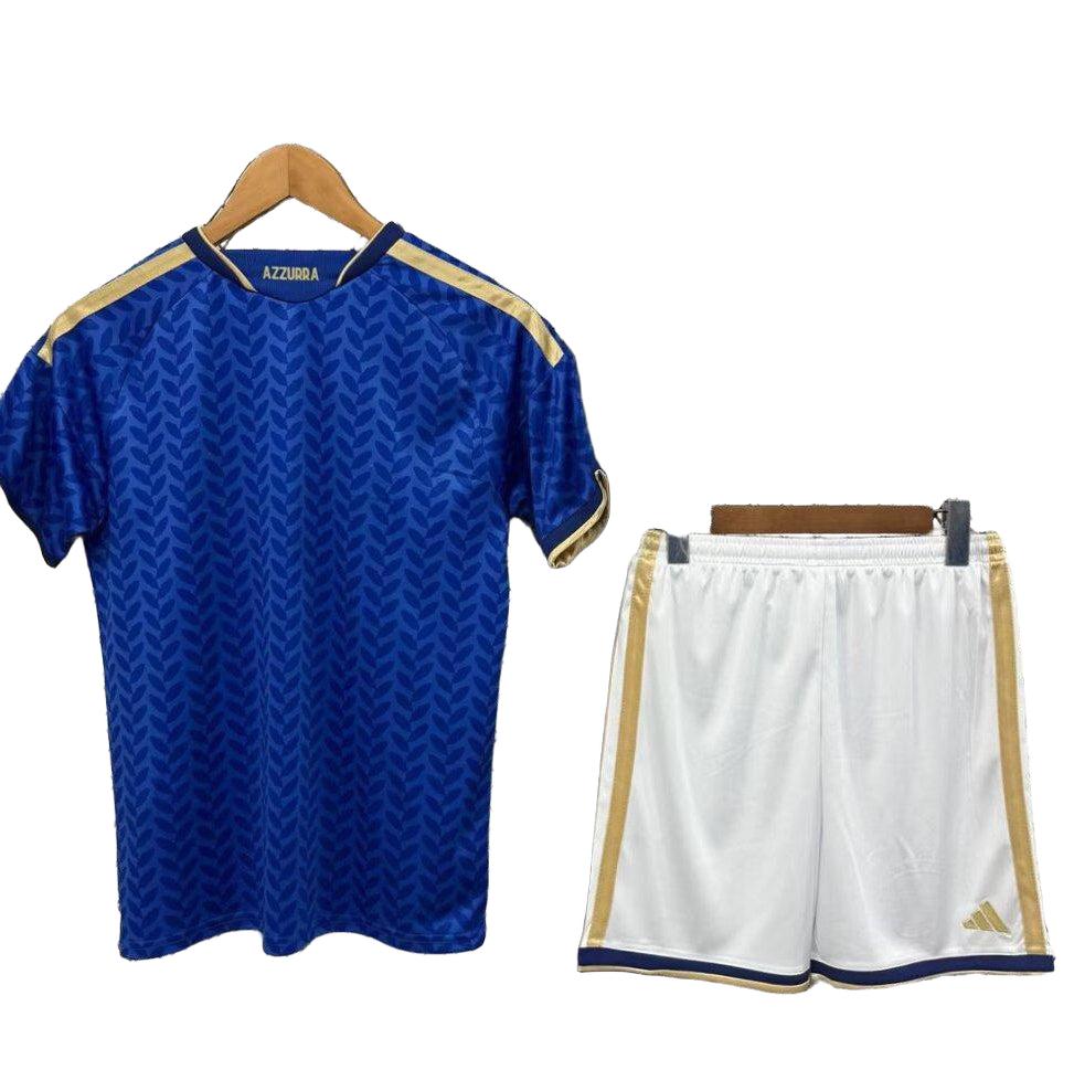 2026 Kids Size Italy Home Football Shirt