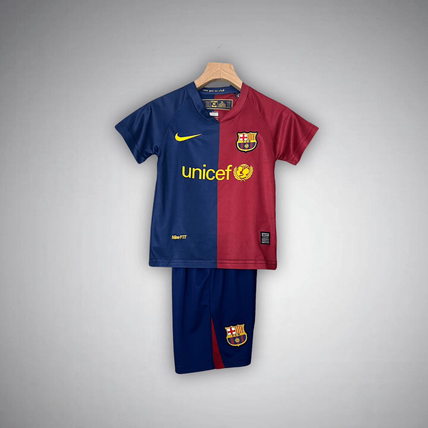 2009 Barcelona UCL Final Kids Size Kit - FutKulture