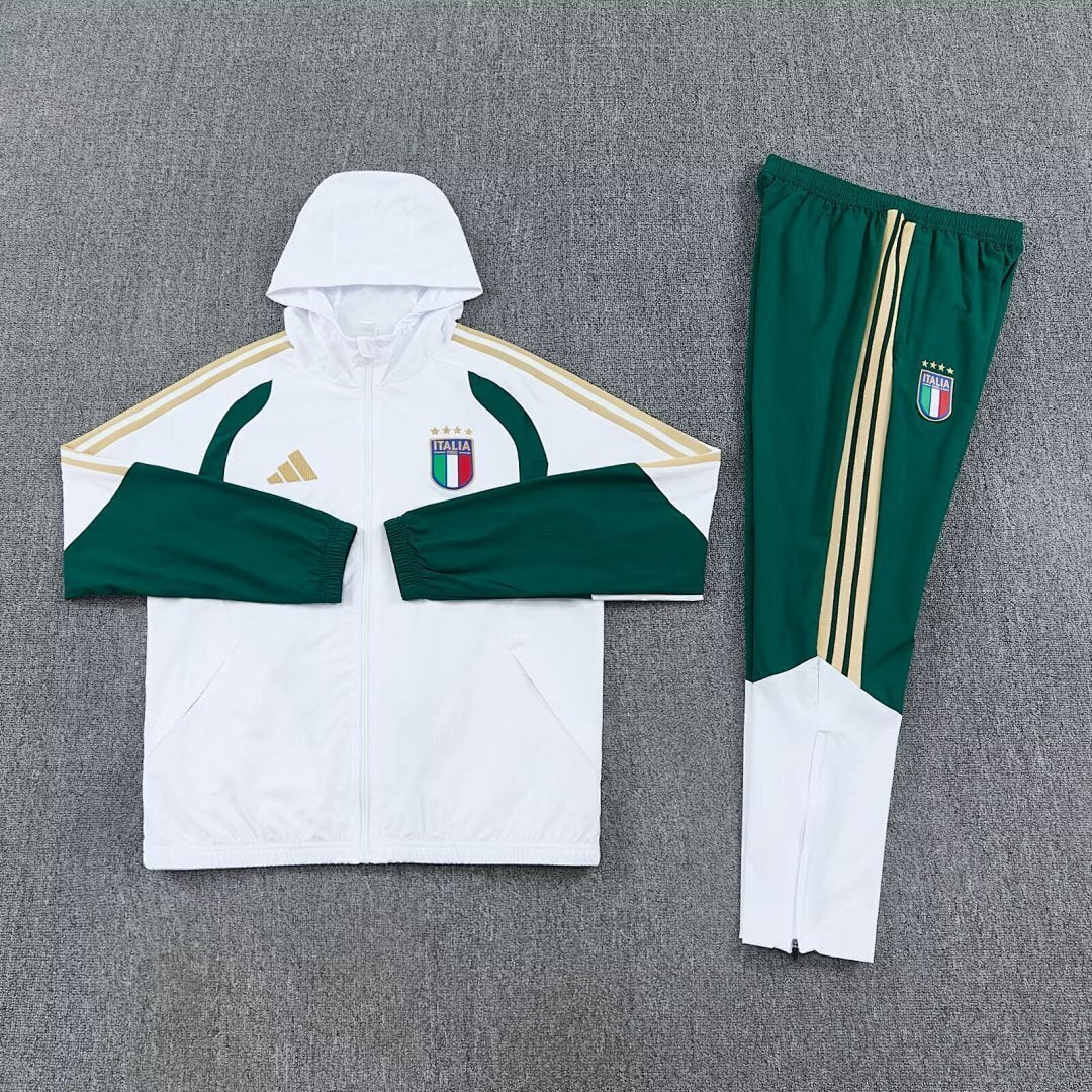 Italy Green and White Tracksuit
