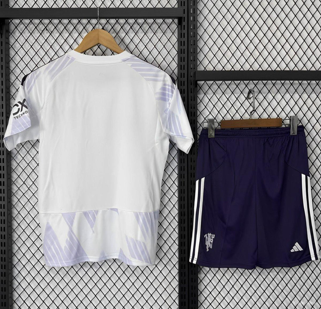 2025/2026 Manchester United Away Football Shirt Kids Size