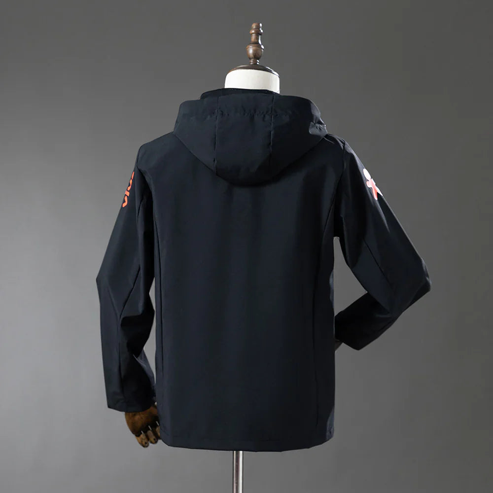 2026 Brazil Windbreaker Black Jacket