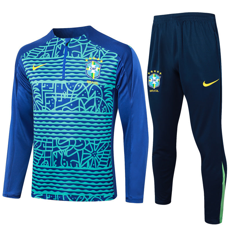 Brazil Blue and Green Tracksuit