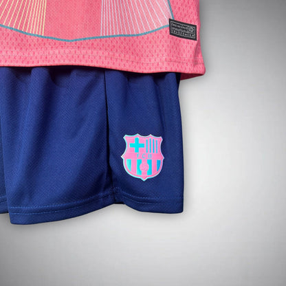 Barcelona "Aurora" Premium Kids Size Kit - FutKulture