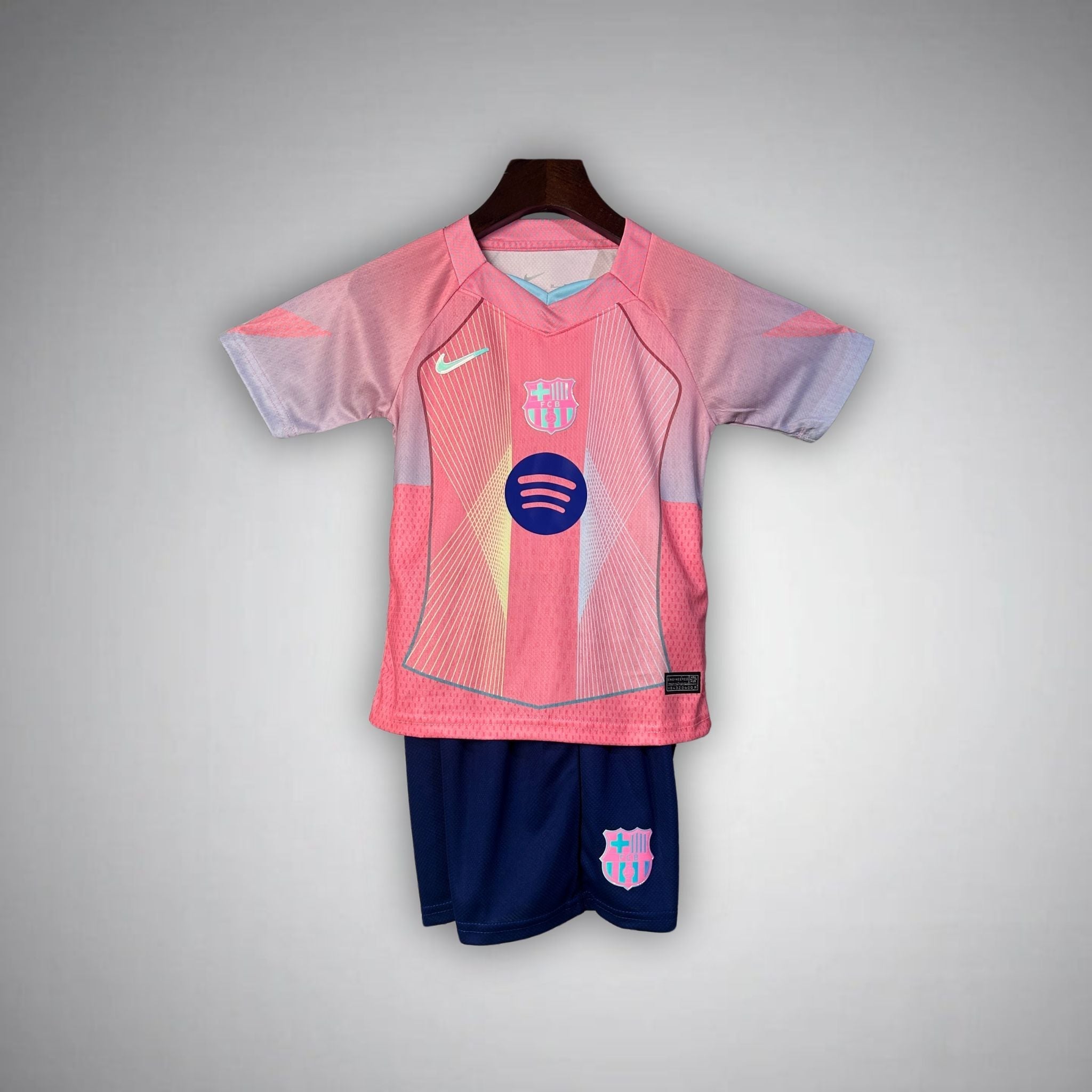 Barcelona "Aurora" Premium Kids Size Kit - FutKulture