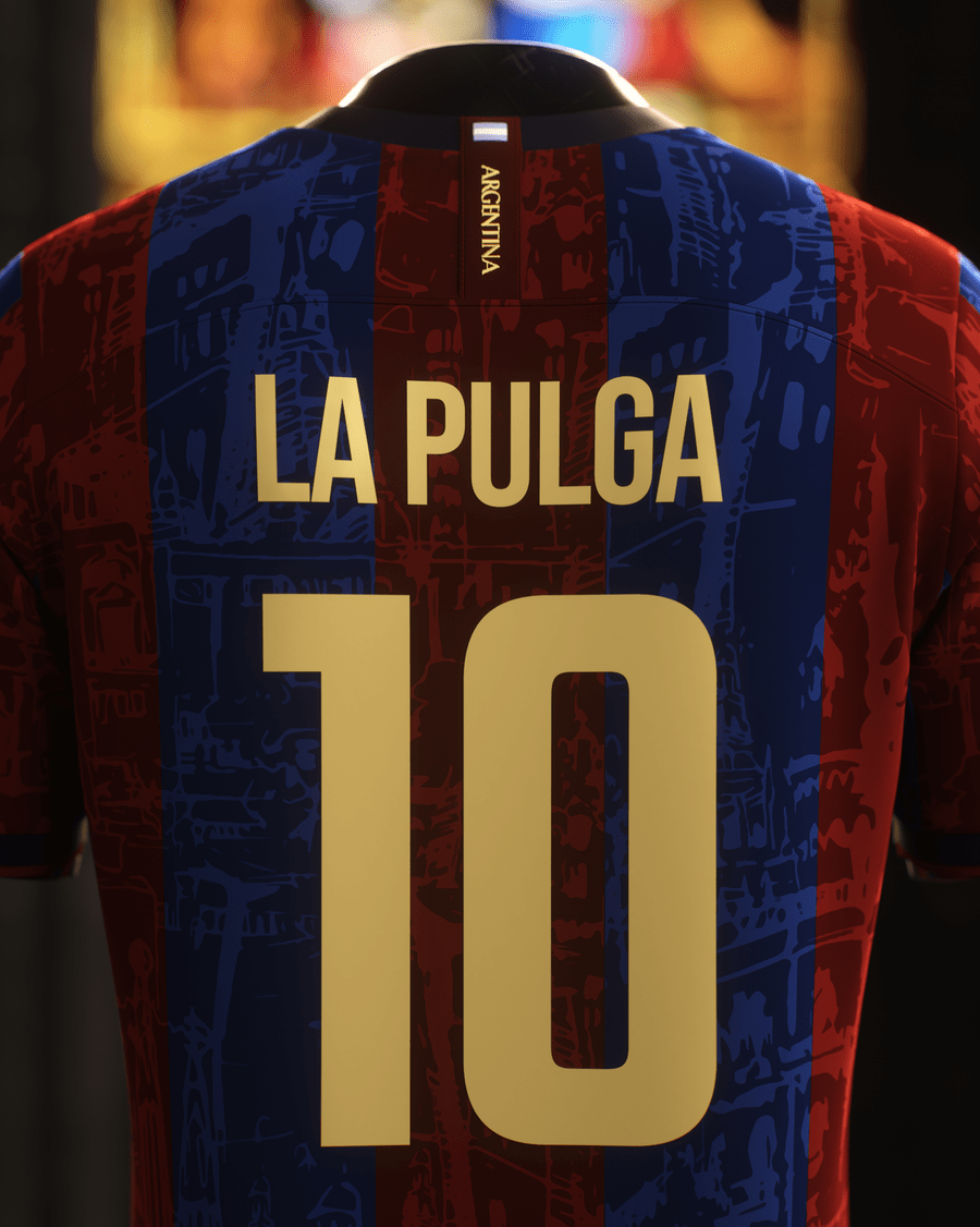 Barcelona "La Pulga" Premium Kit - FutKulture