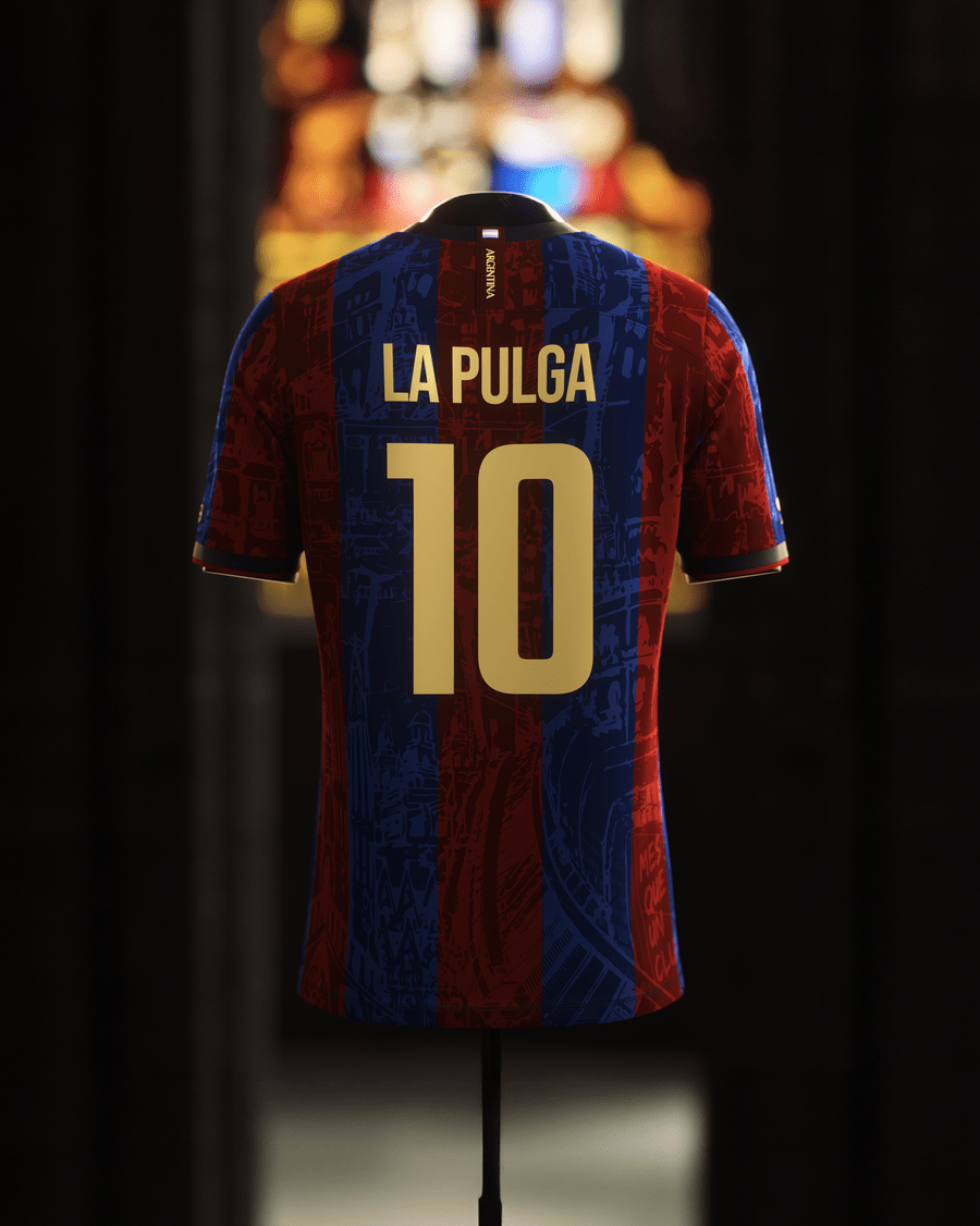 Barcelona "La Pulga" Premium Kit - FutKulture