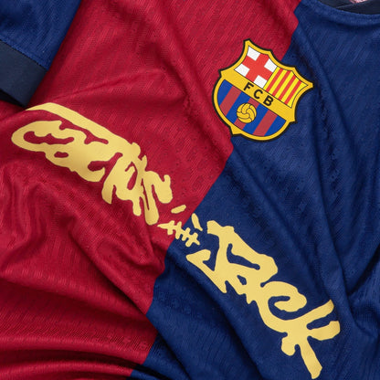 Barcelona x Cactus Jack Limited Edition Home Kit - FutKulture