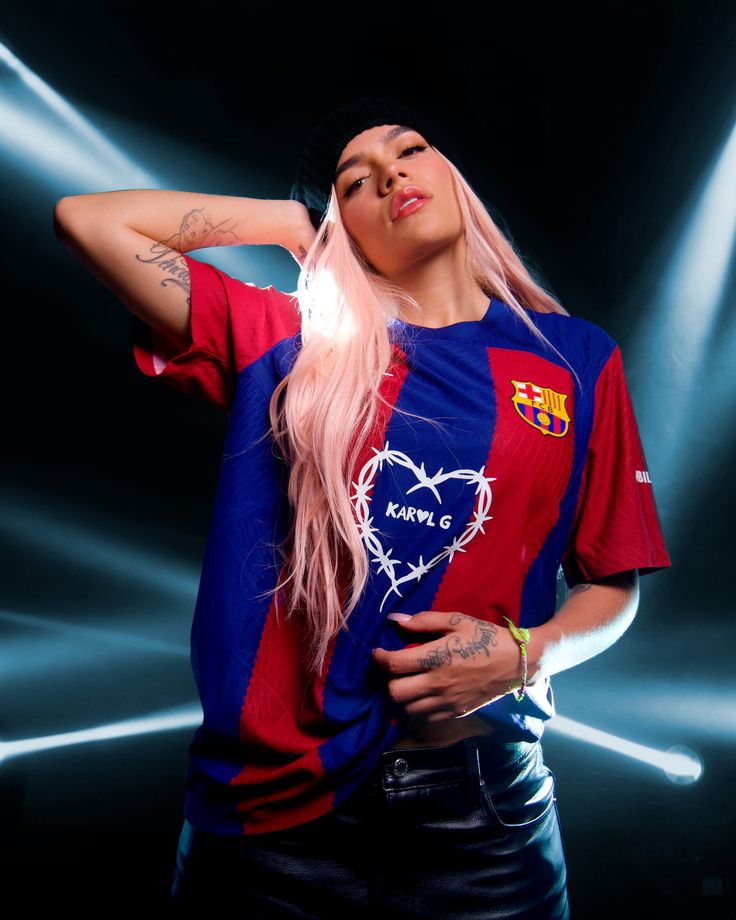 Barcelona x Karol G Limited Edition Home Kit - FutKulture