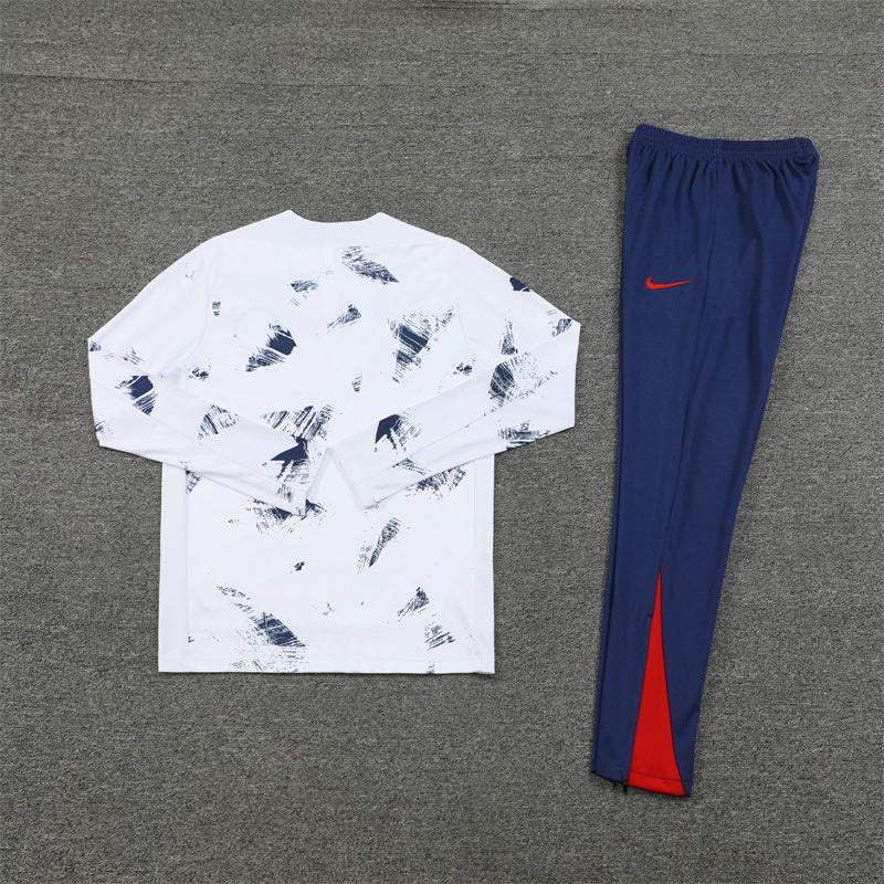 2024/2025 PSG Paris Saint-Germain Parisian Frost Half-Pull Tracksuit