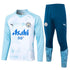 Manchester City White and Blue Tracksuit