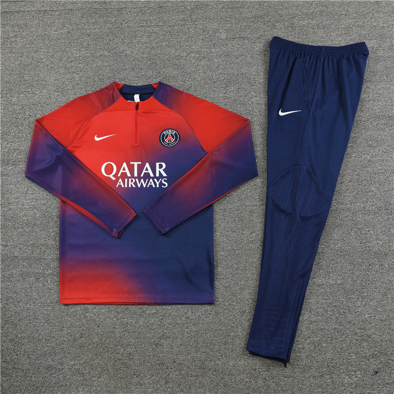 PSG Dark Blue and Red Tracksuit III
