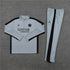 2023/2024 PSG Paris Saint-Germain Light Blue Half-Pull Tracksuit