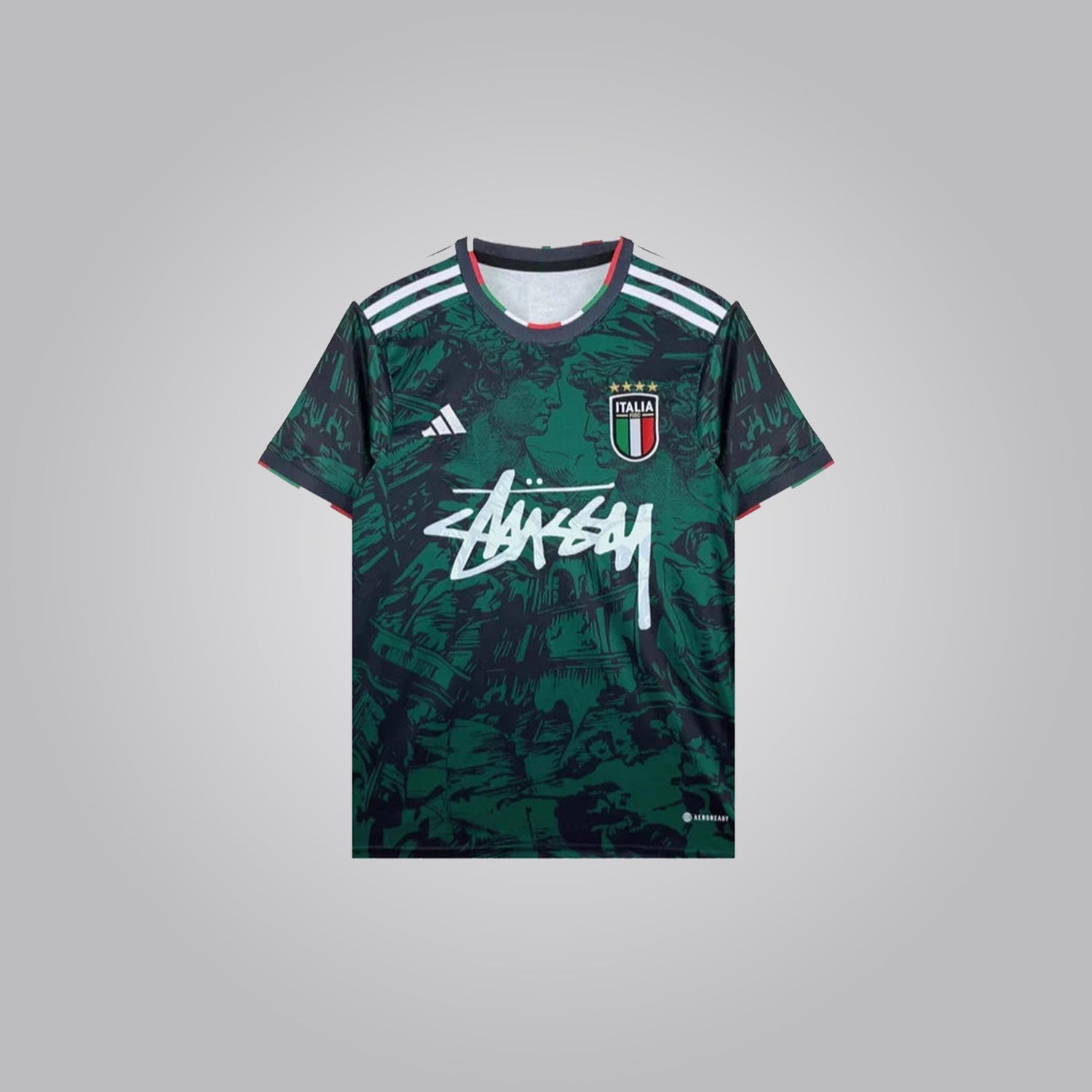 Italy "Azzuro Era" X STUSSY Premium Kit - FutKulture