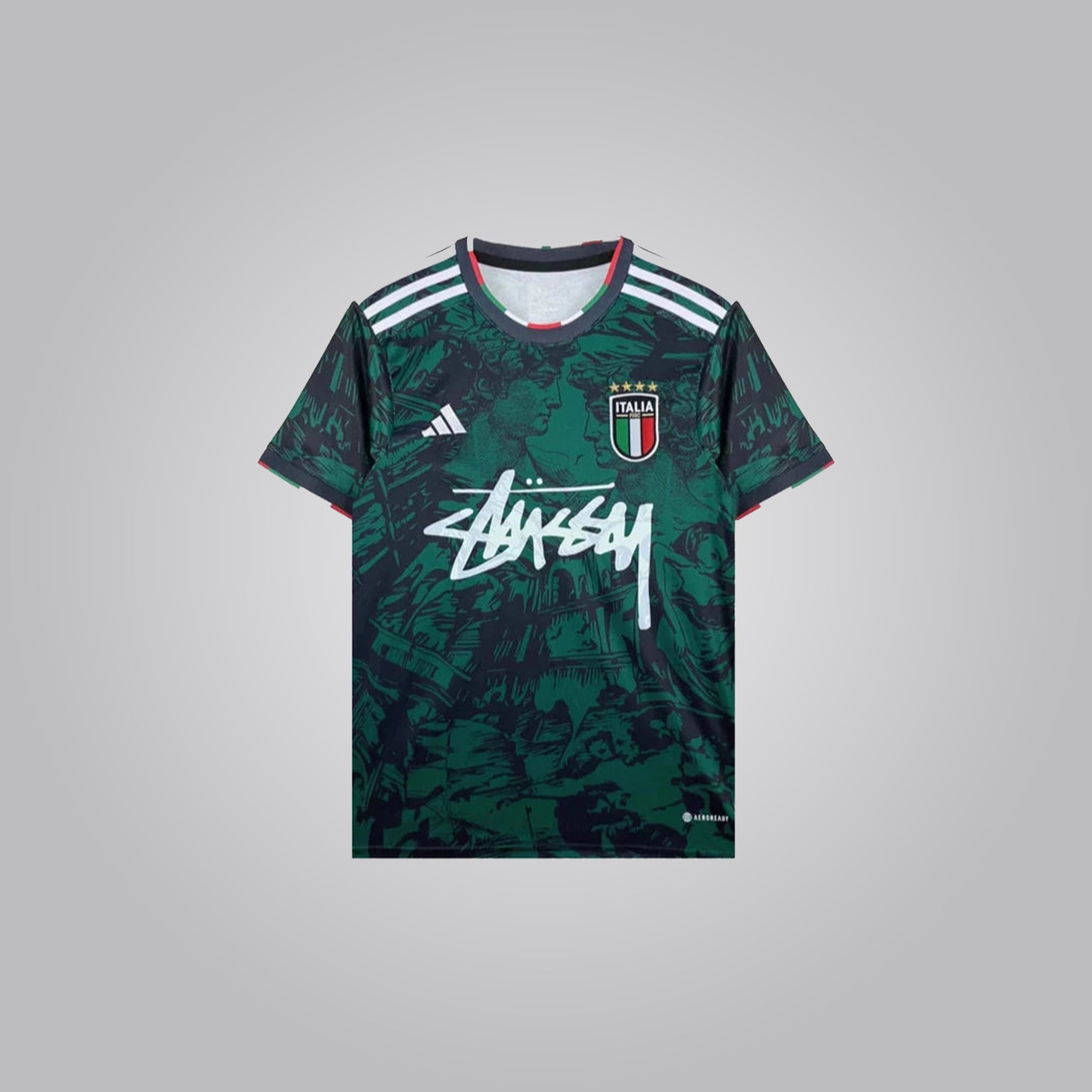Italy "Azzuro Era" X STUSSY Premium Kit - FutKulture