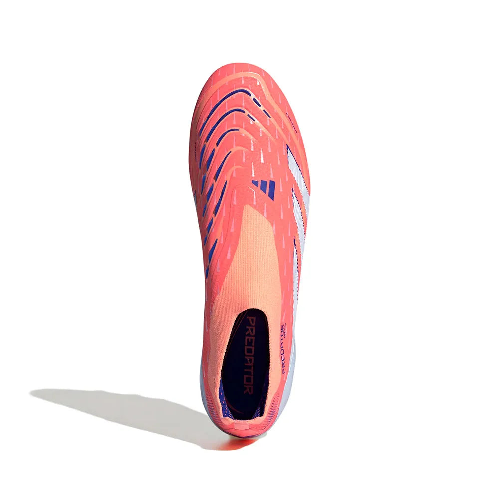 Predator Elite Laceless FG Coral Blaze