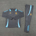 2024 Argentina Half-Pull Tracksuit  Grey 1:1 Thai Quality