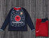 2004/2005 Retro Long Sleeve Atletico Madrid Away Football Shirt Kids Size