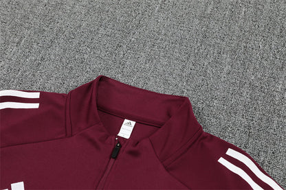 2025/2026 Arsenal Half-Pull Black Grey Tracksuit