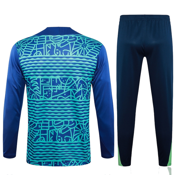 Brazil Blue and Green Tracksuit