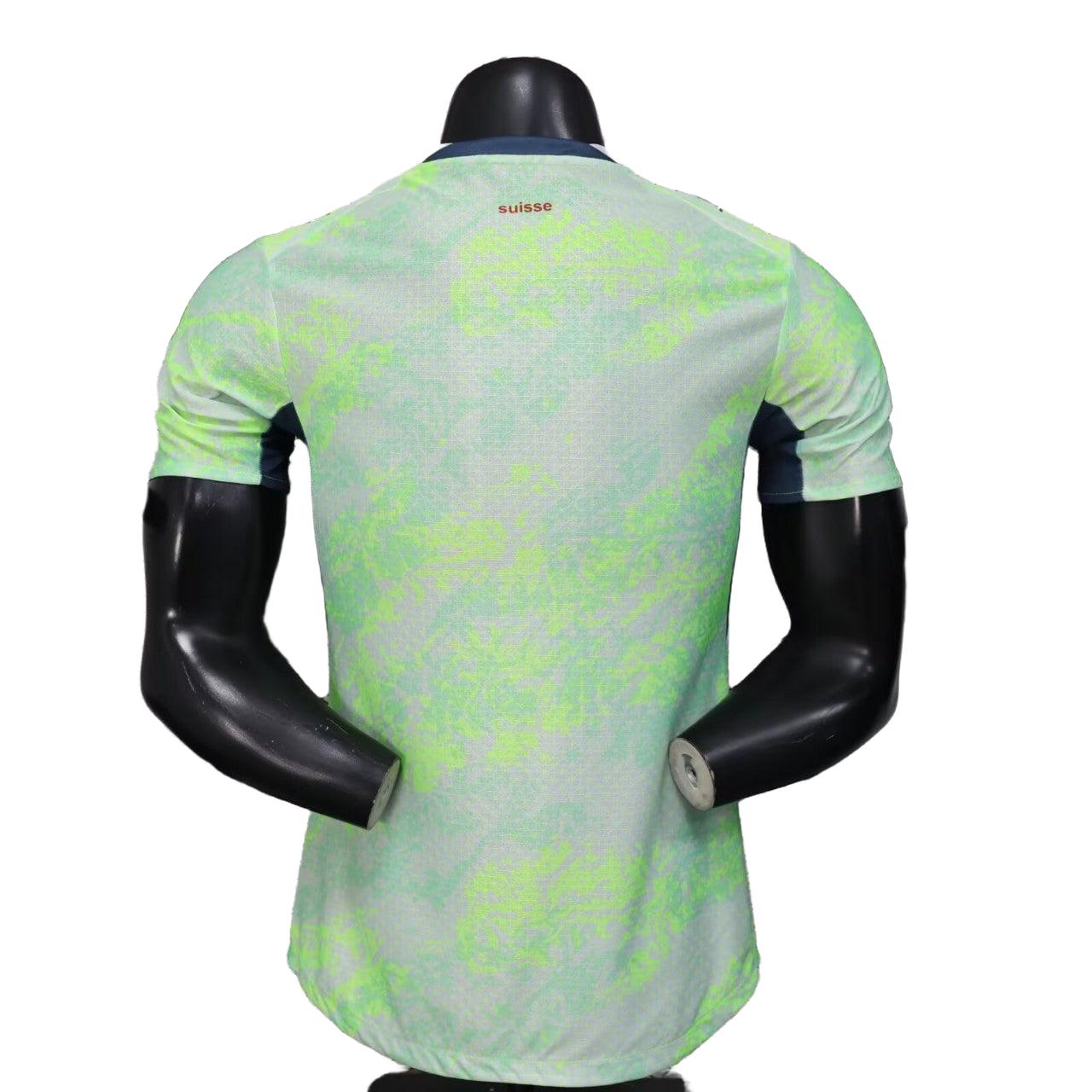 2026 Player Version Switzerland Away Green Jersey